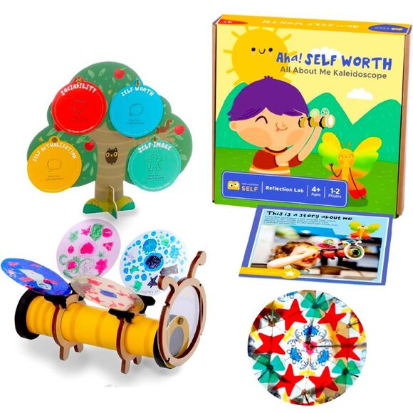 STEM Toy Kids Game Self Worth Science Experiment Preschool Kaleidoscope Game S - Picture 1 of 8